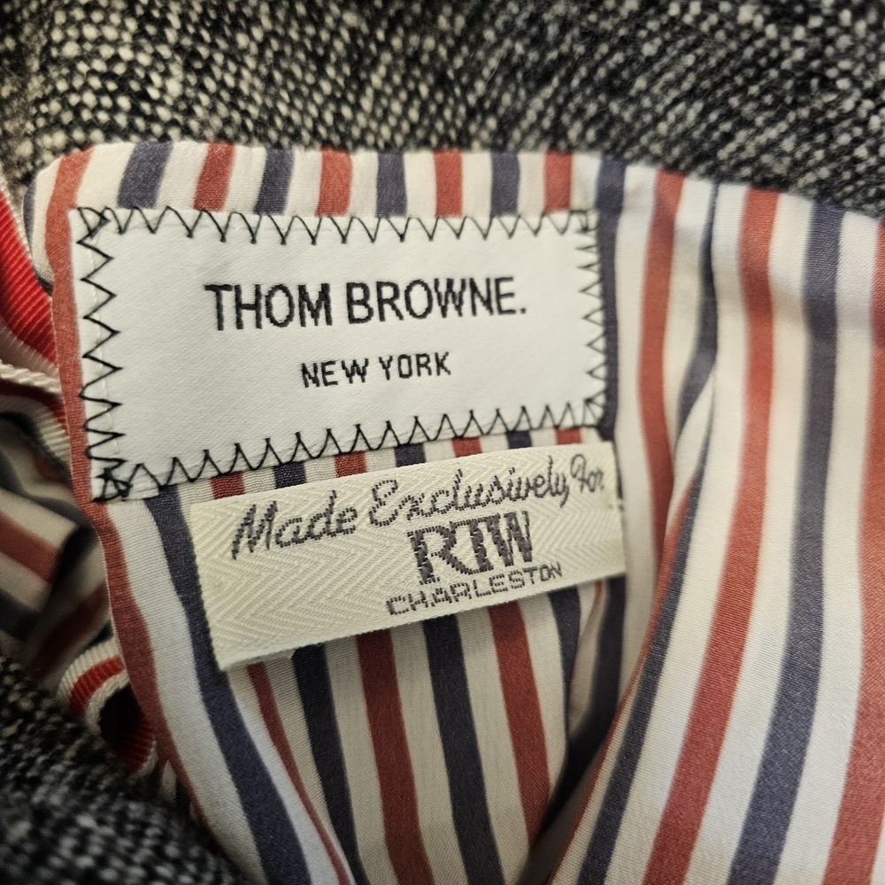 Thom Browne Cashmere and Silk Skirt Italian Size 44 US Size 8 Quiet Luxury {B10 - Picture 2 of 16
